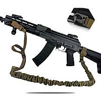 Ремінь збройовий одно/двоточковий еластичний RAGNAROK "FORSETI" Койот