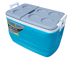 Ізотермічний контейнер 57л з підстаканниками Pinnacle Eskimo Бірюзовий (0682622060053TURQUOISE)