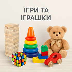 ІГРИ і ІГРАШКИ!