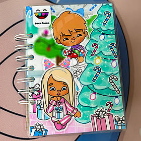 Новорічний блокнот альбом Тока Бока Казковий новий рік