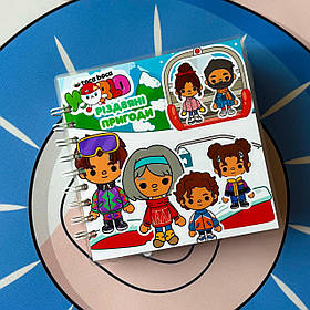 Альбом блокнот на липучках Тока Бока Різдвяні сімейні пригоди