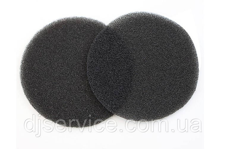 Звукопроникний поролоновий фільтр 55 мм для Sennheiser HD25-II HD25C-II, TMA-1 aiaiai, Technics RP-DJ1210, фото 1