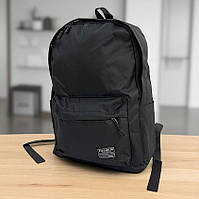 Універсальний рюкзак з плащівки чорного кольору (203573)