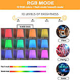 PASSICA DECOR Настінні бра з батарейним живленням Набір з 2, бездротові настінні світильники з дистанційним керуванням, фото 5