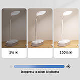 Настільна лампа на акумуляторі, автономний світильник, фото 2