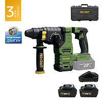 Перфоратор аккумуляторный Procraft PHA30 Кейс (с 2 акб и ЗП)