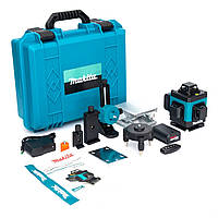 Рівень будівельний лазерний самовирівнювальний, Осепобудовник 360, Лазер нівелір рівень Makita (4D/ 16 променів), MNA