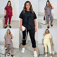 Жіночий спортивний костюм Варенка великого розміру, фото 4