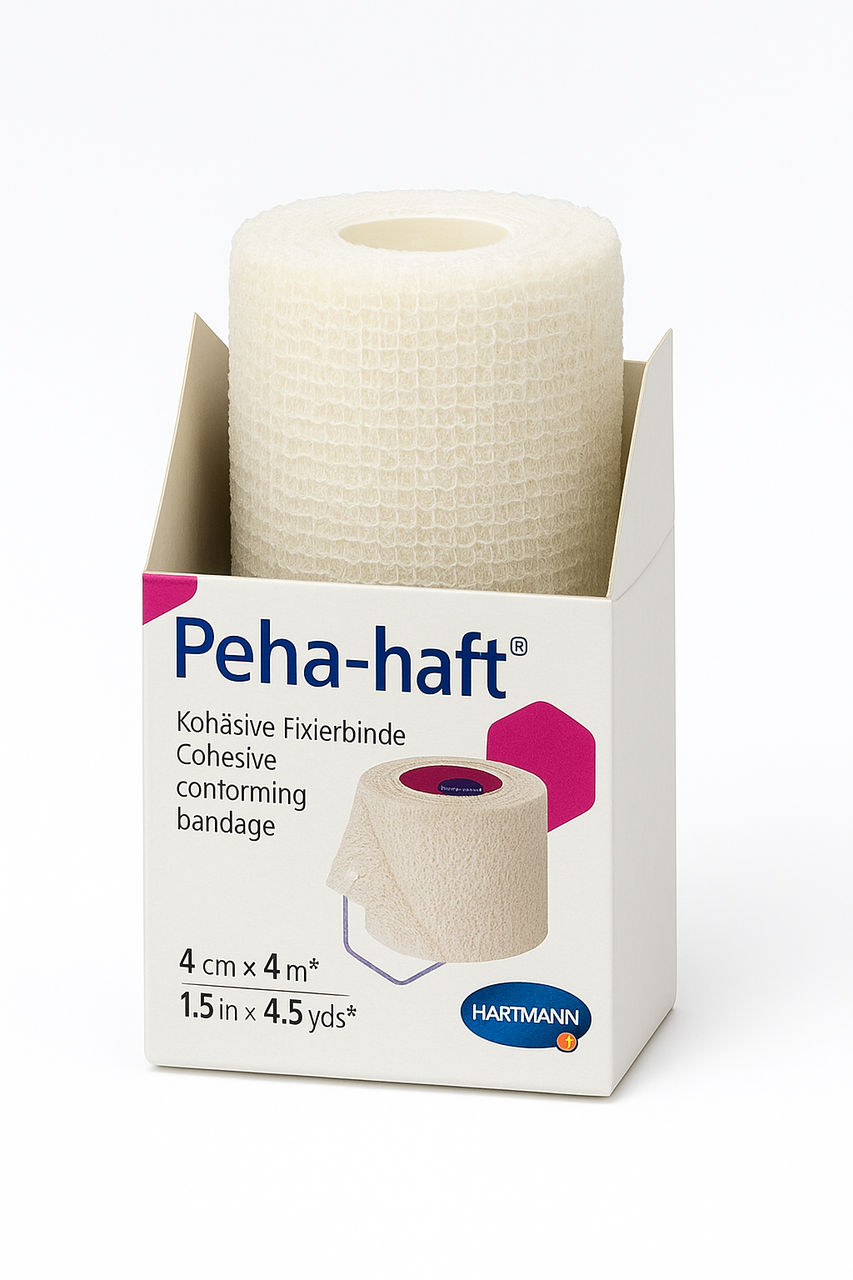 Бинт когезивний Peha-haft фіксуючий 4 см х 4 м