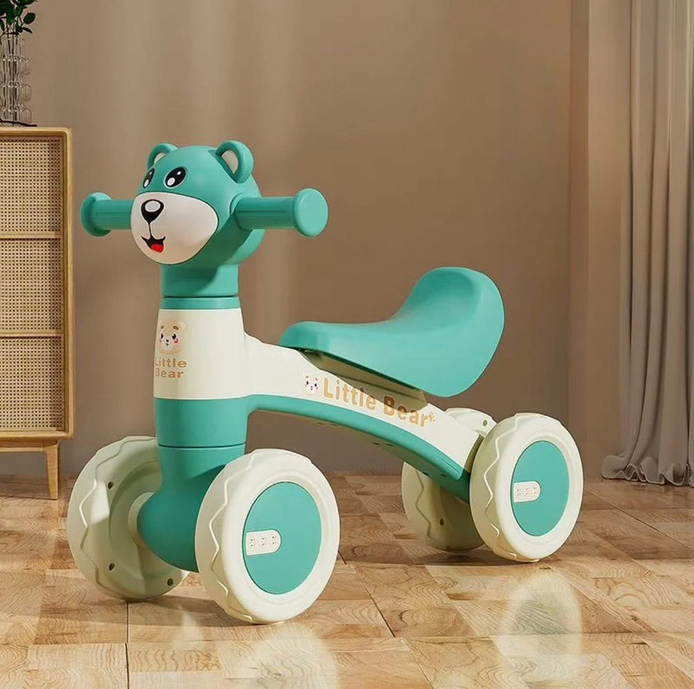 Каталка-толокар Bambi M 5762, бірюзова, фото 1