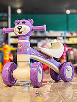 Каталка-толокар Bambi M 5762, фіолетова