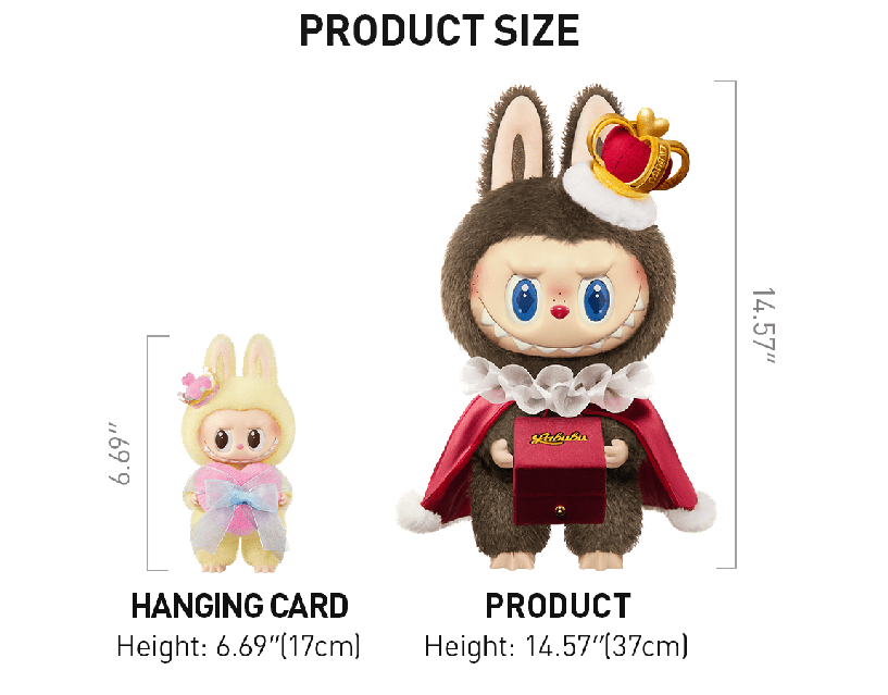 THE MONSTERS Let’s Checkmate LABUBU キング Лабубу Мягкая игрушка Pop Mart The Monsters Let's Checkmate