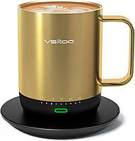 Кавовий кухоль з підігрівом VSITOO з контролем температури, розумний кухоль з підігрівом S3PRO, підходить для підігріву кави