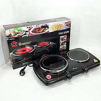 Настільні плити для кухні Domotec MS-5852 1200 Вт, Електрична плитка на стіл, Плита побутова переносна KC-76