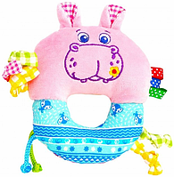 Брязкальце-кільце Зоо "Бегемот Добряк" МС 010203-01