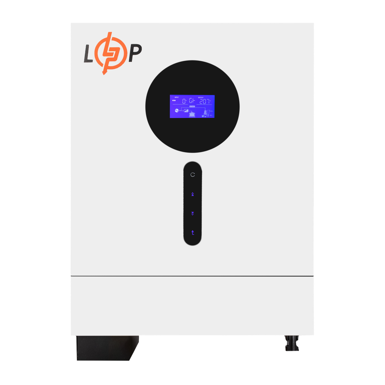 Гібридний сонячний інвертор (ДБЖ) LPW-VM II Elite 6000VA (6000Вт) 48V 120A MPPT 60-450V ON-OFF GRID