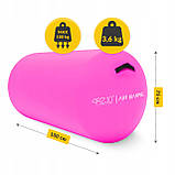 Повітряна бочка для гімнастики 4FIZJO Air Barrel 100 x 75 см Pink (P-5905973405485), фото 5