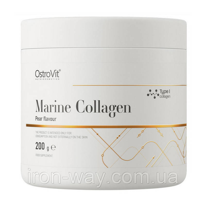 OstroVit Collagen Marine (200 g, black currant), фото 1
