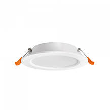 LED світильник Back вбудований круглий VIDEX 9W 5000K, фото 4