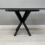 Стіл прямокутний розкладний Neo 120х80-90+40, фото 2