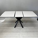 Стіл прямокутний розкладний Neo 120х80-90+40, фото 4