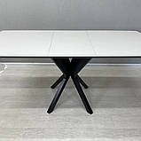 Стіл прямокутний розкладний Neo 120х80-90+40, фото 5