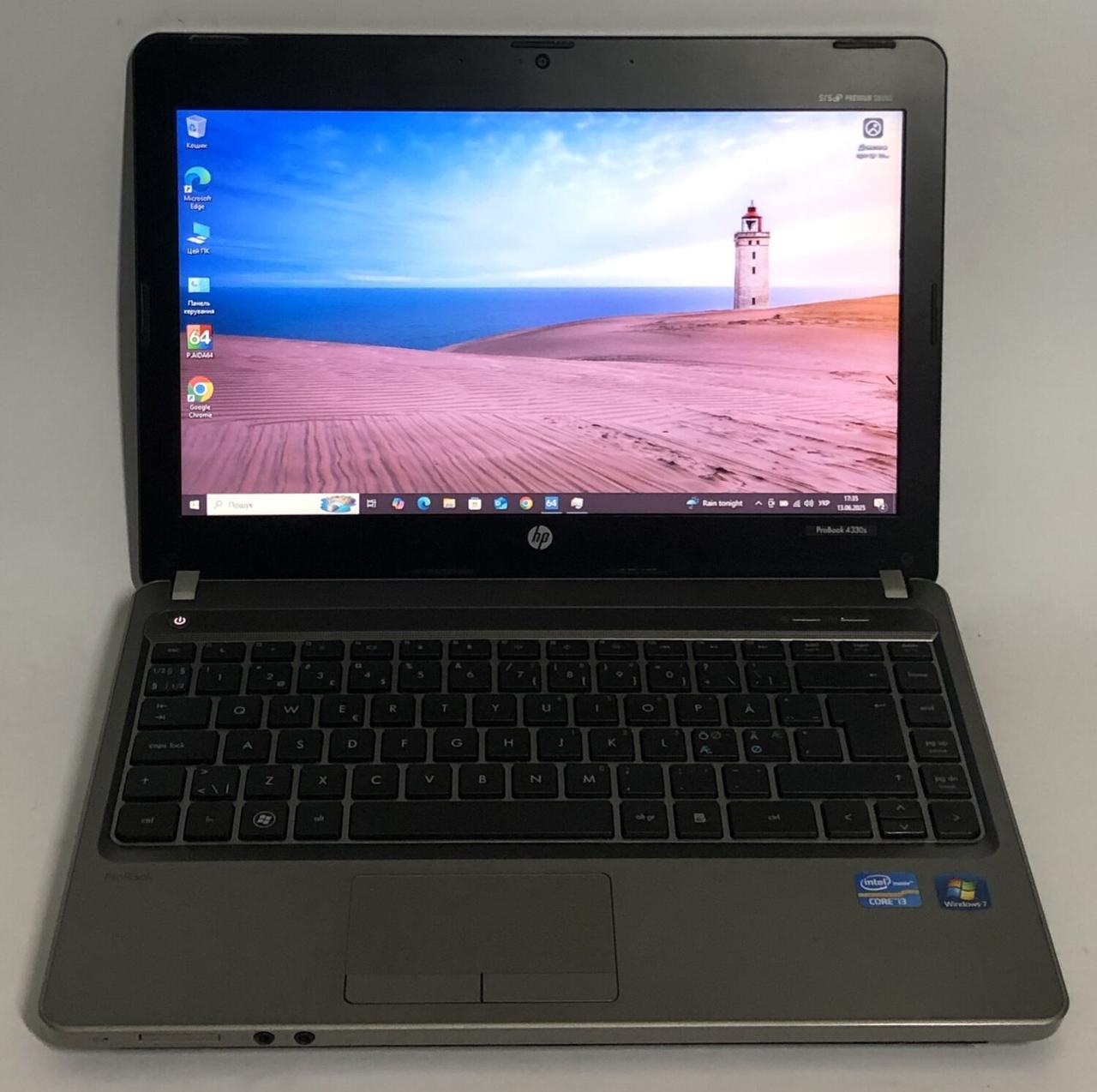 Б/в Ноутбук HP ProBook 4330s 13.3" 1366x768| Core i3-2310M| 4 GB RAM| 320 GB HDD| HD 3000