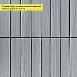 УЦІНКА. Покриття вінілове самоклеюче 3D рейки 600х600х2,8мм Тік сивий SW-00002966, фото 4
