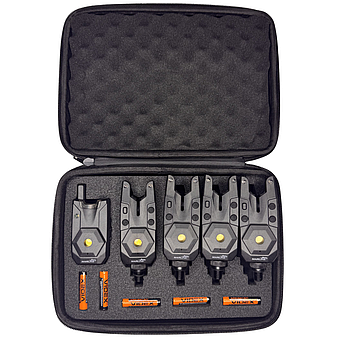 Комплект сигналізаторів з пейджером MARLINE 4+1 JHA-518 в кейсі