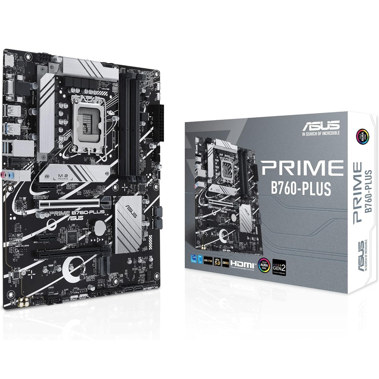 Материнська плата Asus Prime B760-Plus Socket 1700, фото 1