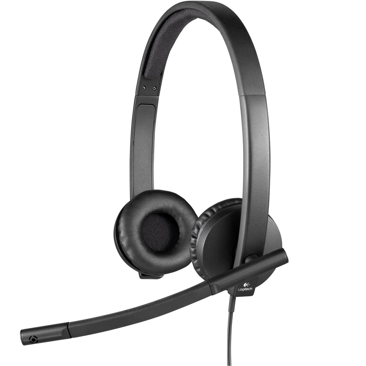 Гарнітура Logitech H570e Teams Stereo USB-C (981-001431), фото 1