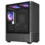 Корпус Prologix Lumi GM-01MAB Mesh Black, фото 2