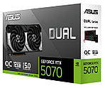 Відеокарта GF RTX 5070 12GB GDDR7 Dual OC Asus (DUAL-RTX5070-O12G), фото 8