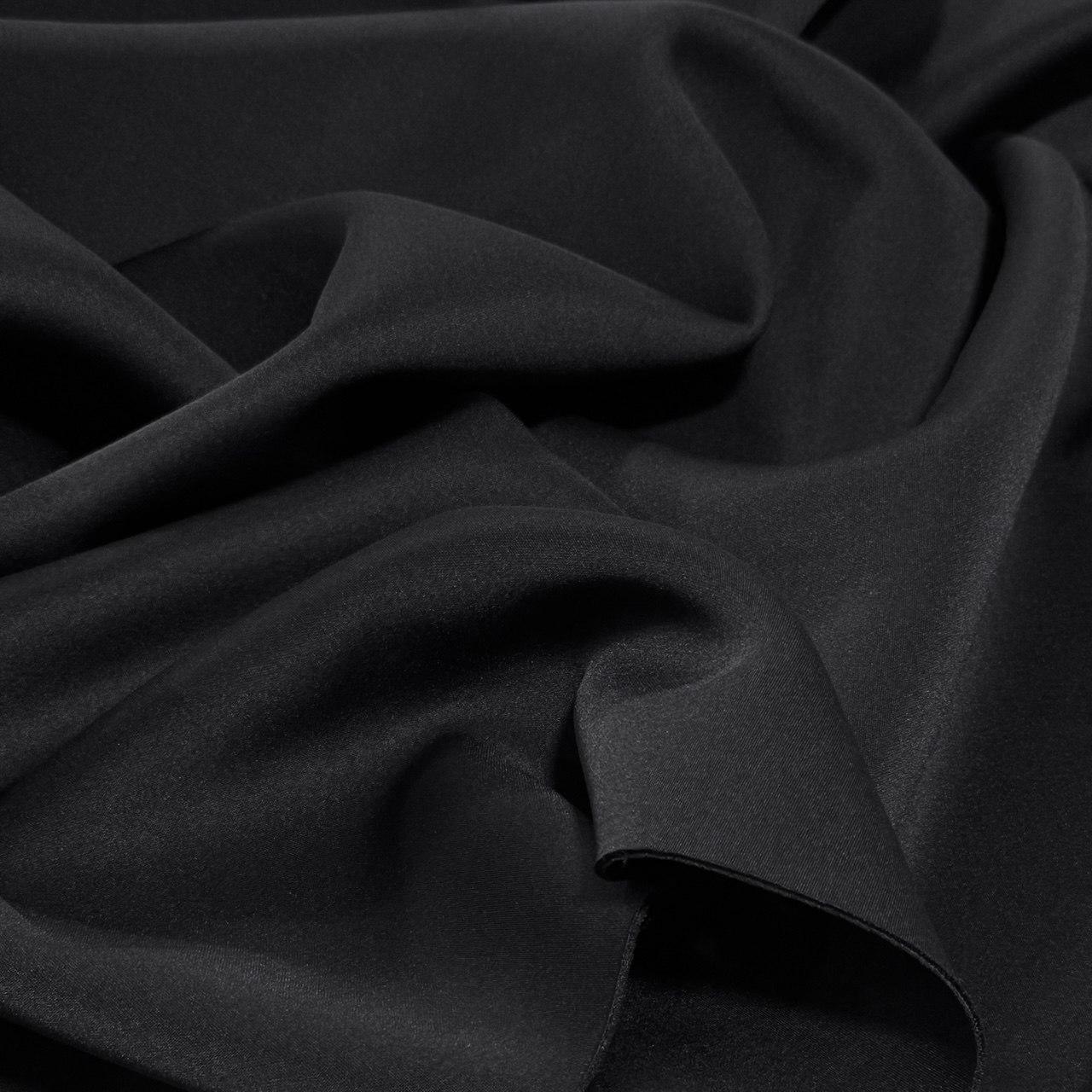 Дайвінг Неопрен тканина 2 мм однотон стрейч 150 см чорний, фото 1