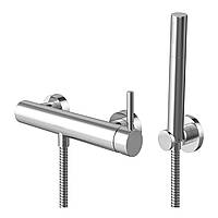 Змішувач для ванни та душу KOHLMAN ROXIN CHROME настінний без виливу