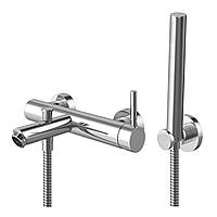 Змішувач для ванни та душу KOHLMAN ROXIN CHROME настінний з виливом