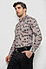 Сорочка чоловіча з принтом, колір мокко, 214R1036, фото 3