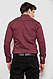 Сорочка чоловіча однотонна, колір бордовий, 214R16176, фото 4