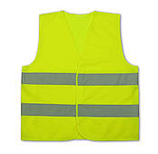 Світловідбивна жилетка, салатовий (WYP363)