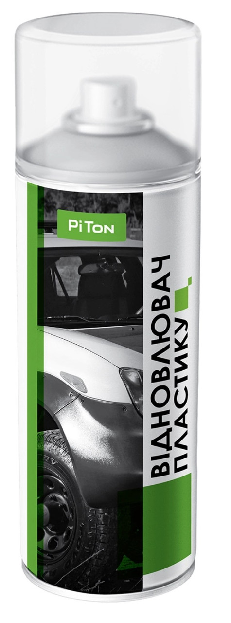 Поліроль для пластику безбарвний Piton 400 мл, фото 1