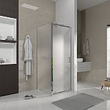 Бічна панель Line Pro 800мм, хром, скло 6мм grape, фото 3