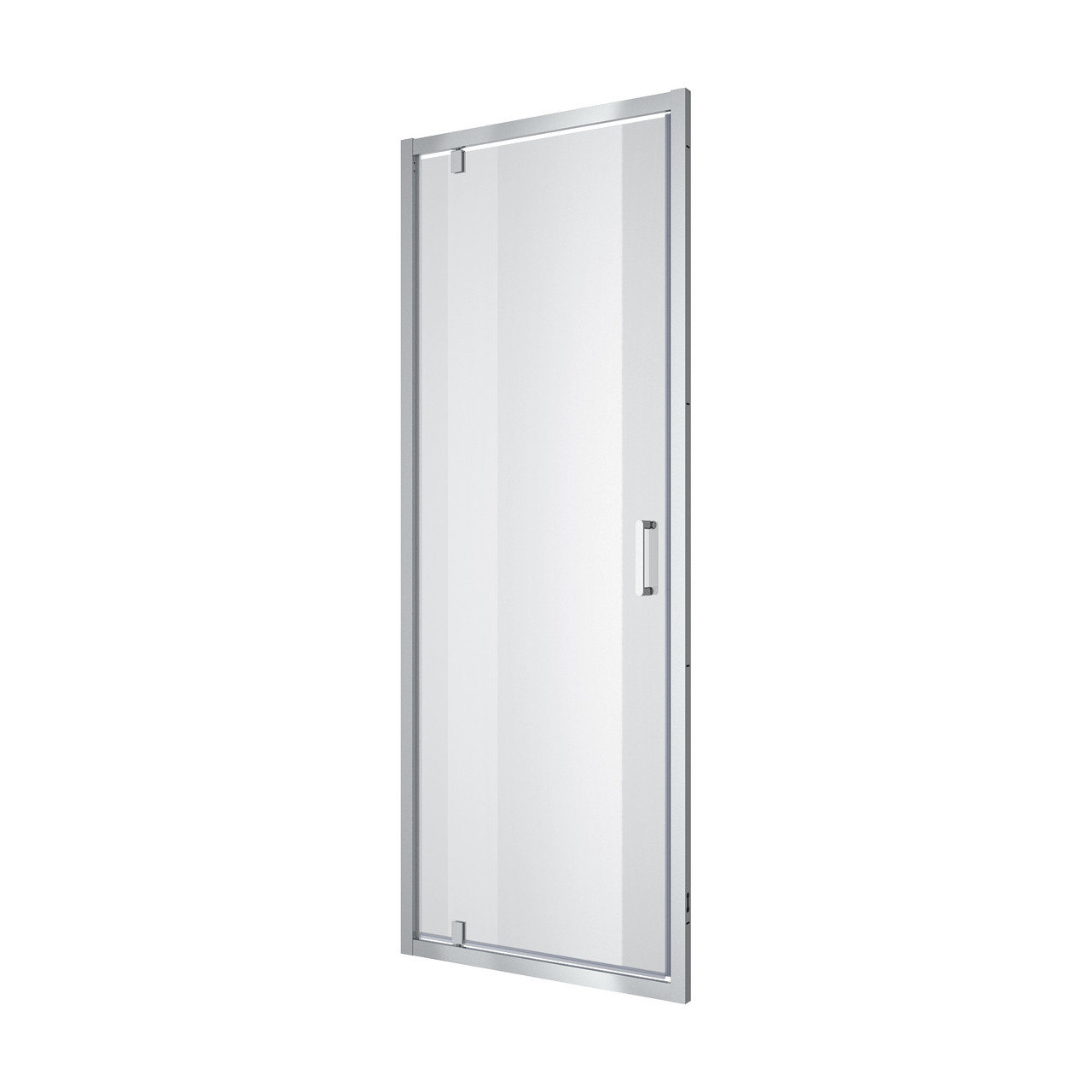 Душові двері відкривні, одноелементні Line Pro 800 мм, chrome, скло 6мм clear, фото 1