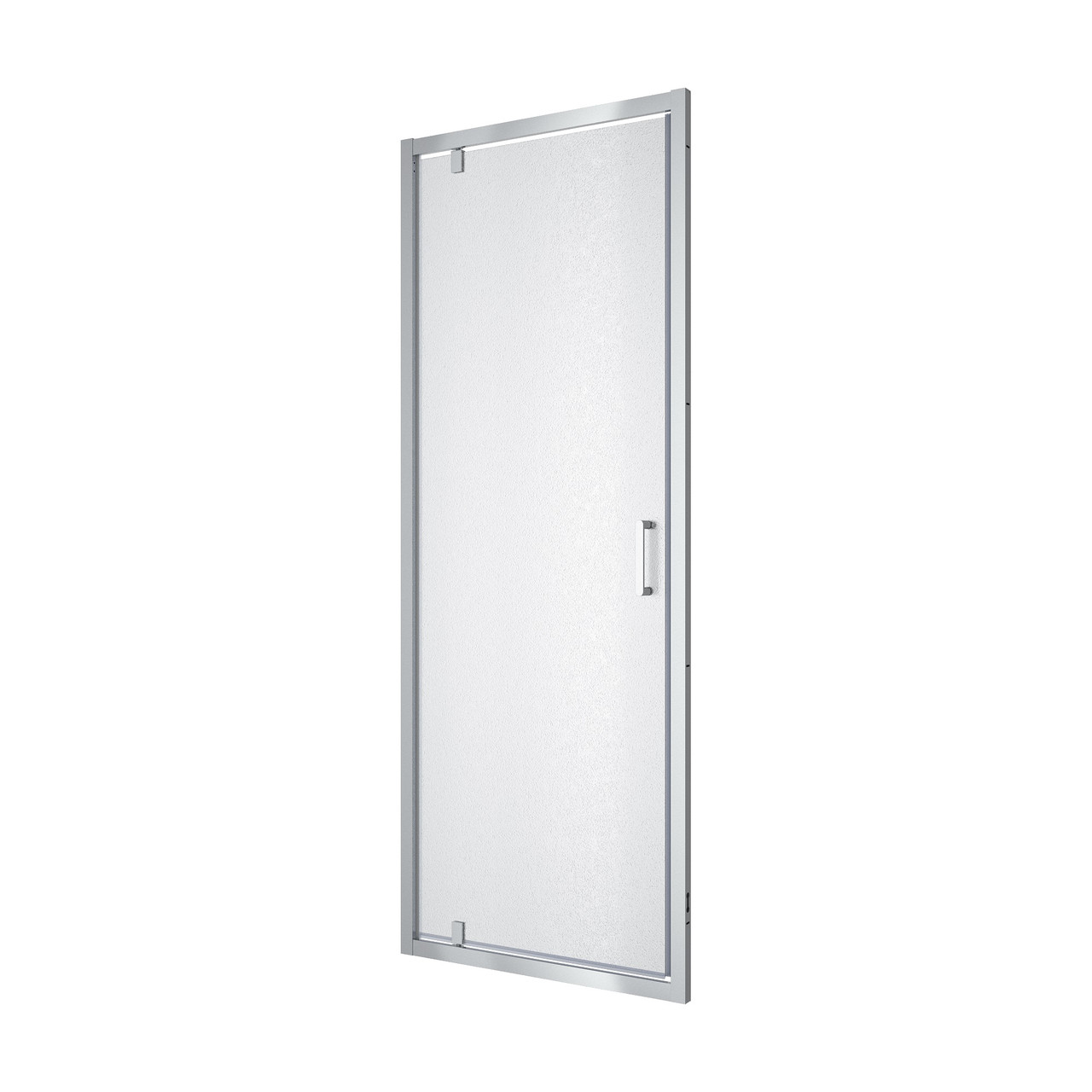 Душові двері відкривні, одноелементні Line Pro 800 мм, chrome, скло 6мм grape, фото 1