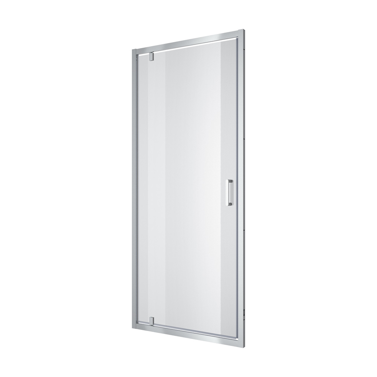 Душові двері відкривні, одноелементні Line Pro 900 мм, chrome, скло 6мм clear, фото 1