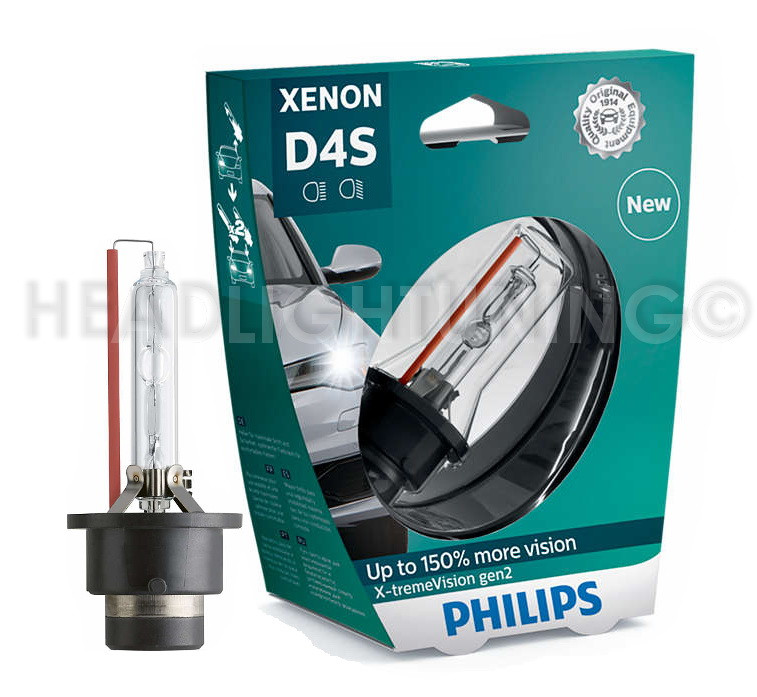 Ксенонова лампа Philips D4S X-tremeVision gen2 42402XV2S1 +150%, фото 1