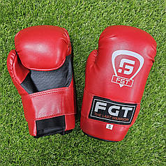Рукавички для єдиноборств червоні FGT MMA 355 DX розмір M