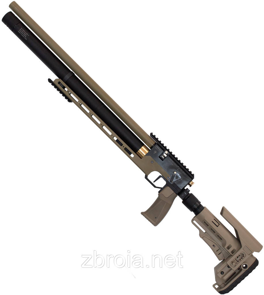 Пневматична гвинтівка (PCP) ZBROIA Хортиця TAC 550/230 (кал. 4,5 мм, coyote)