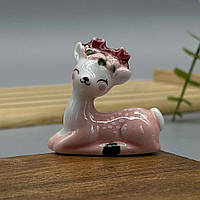 Керамічна підставка для паличок Оленятко Бембі - Рожеве