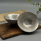 Фарфорова піала зі срібленням «Морська піна» Чорна (1шт 75мл), фото 2