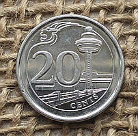 20 центiв 2014 року. Сiнгапур